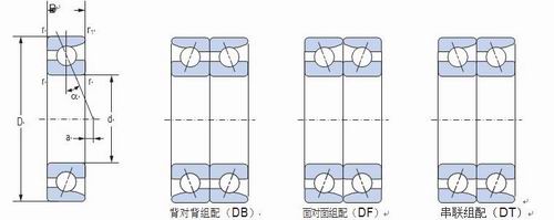 70C/70AC 角接觸球軸承